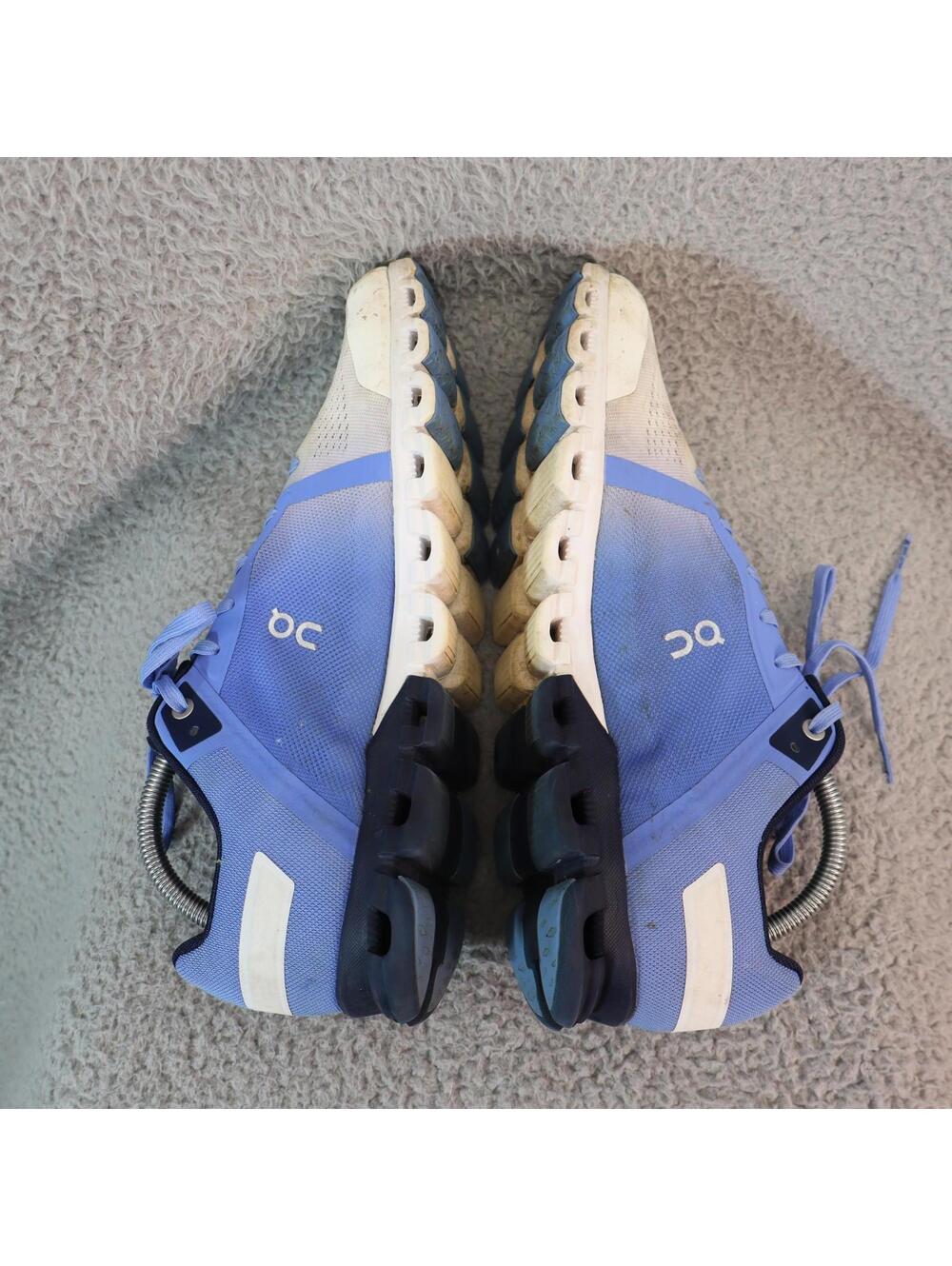 On Cloudflow Blue Running Shoes Size: 11 - Picture 6 of 10
